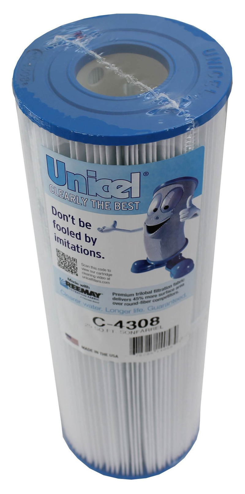 Unicel C-4308 Spa Hot Tub Replacement Filter Cartridge 25 Square Feet (6 Pack)
