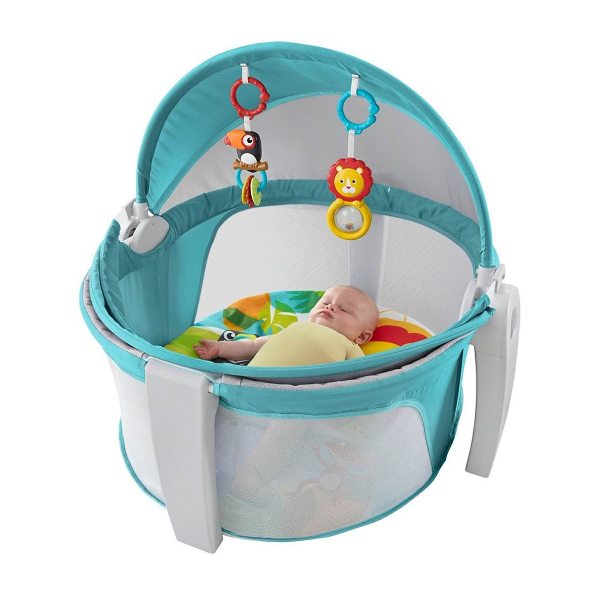 Fisher Price Play Space and Napping Indoor/Outdoor Baby Travel Dome (2 Pack)
