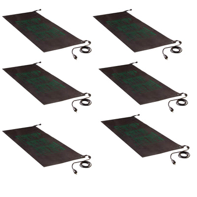 Hydrofarm MTMDU Jump Start 60" x 21" Hydroponic Garden Seedling Heat Mat, 6 Pack - VMInnovations
