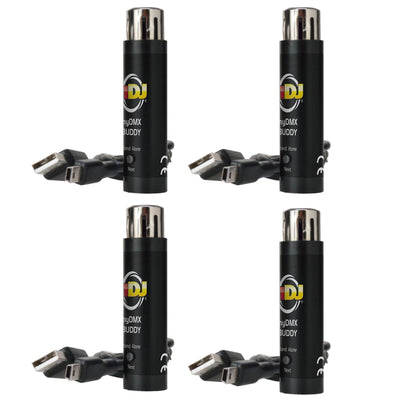 AMERICAN DJ myDMX Buddy USB Computer Software Light Controller Interface (4 Pk)