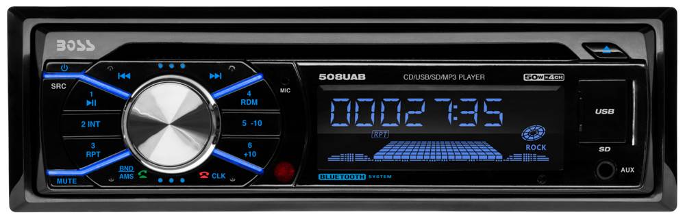 Boss In Dash CD Car Player USB MP3 Stereo Audio Receiver Bluetooth (5 Pack)