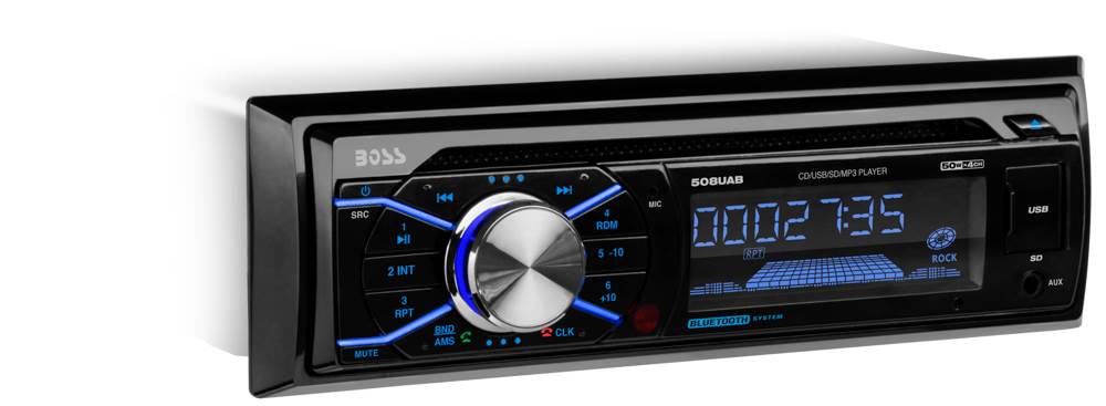 Boss In Dash CD Car Player USB MP3 Stereo Audio Receiver Bluetooth (5 Pack)