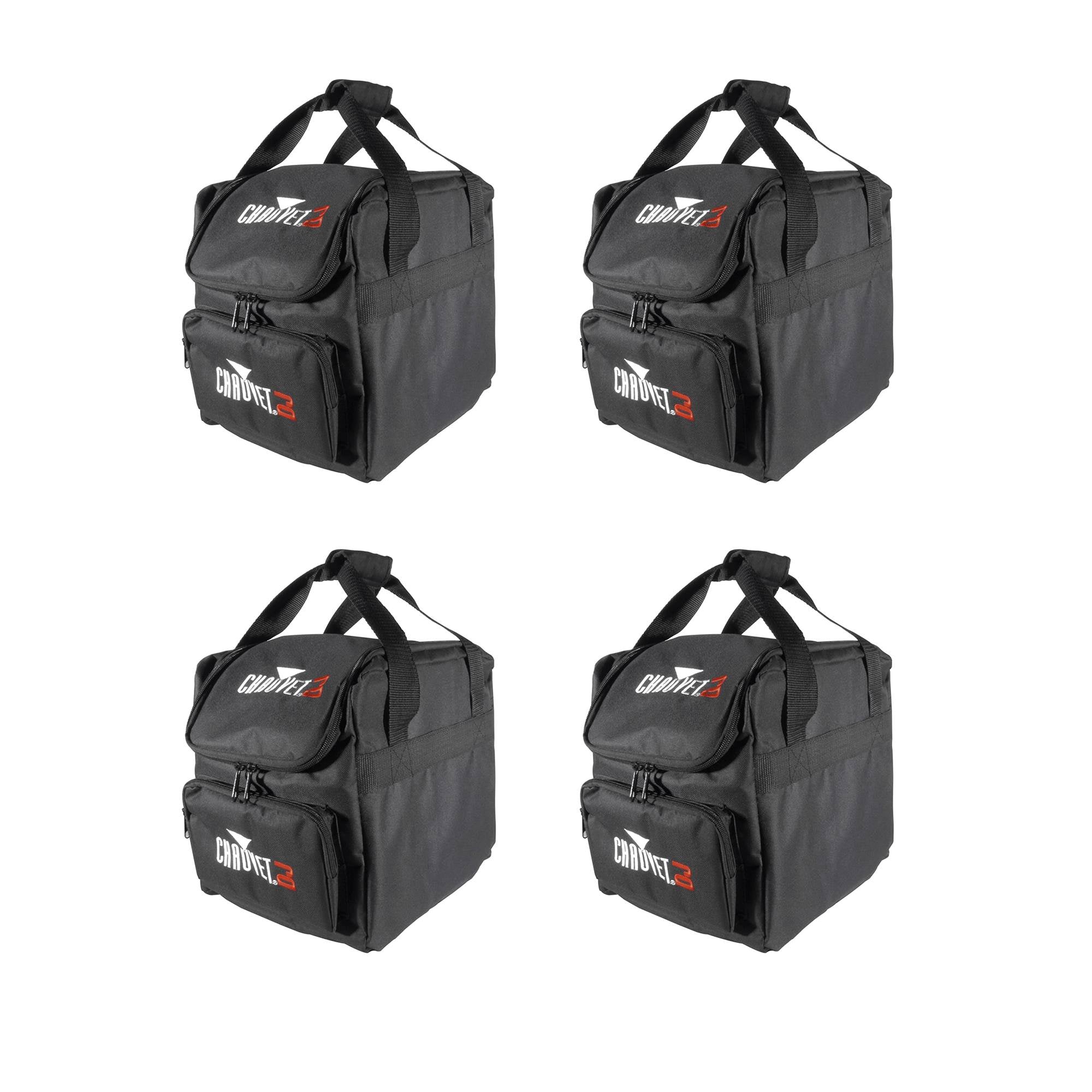 Chauvet VIP Gear DJ Equipment Bag for up to 4 SlimPAR 64 or RGBA Lights (4 Pack)