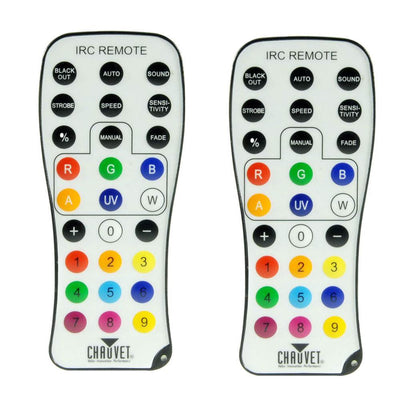 Chauvet DJ IRC & Freedom Lights Wireless Infrared Remote Control (2 Pack)