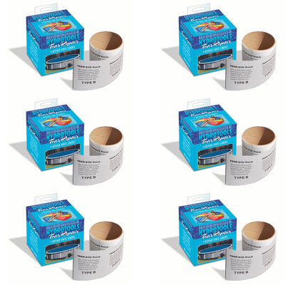 Swimline 8850 Tear-Aid Underwater Vinyl Pool Liner Repair Patch Tape (6 Pack) - VMInnovations
