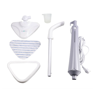 True & Tidy STM 300 Multi Surface 1300 Watt Steam Mop Cleaner, Gray (Used)