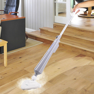 True & Tidy STM 300 Multi Surface 1300 Watt Steam Mop Cleaner, Gray (Used)