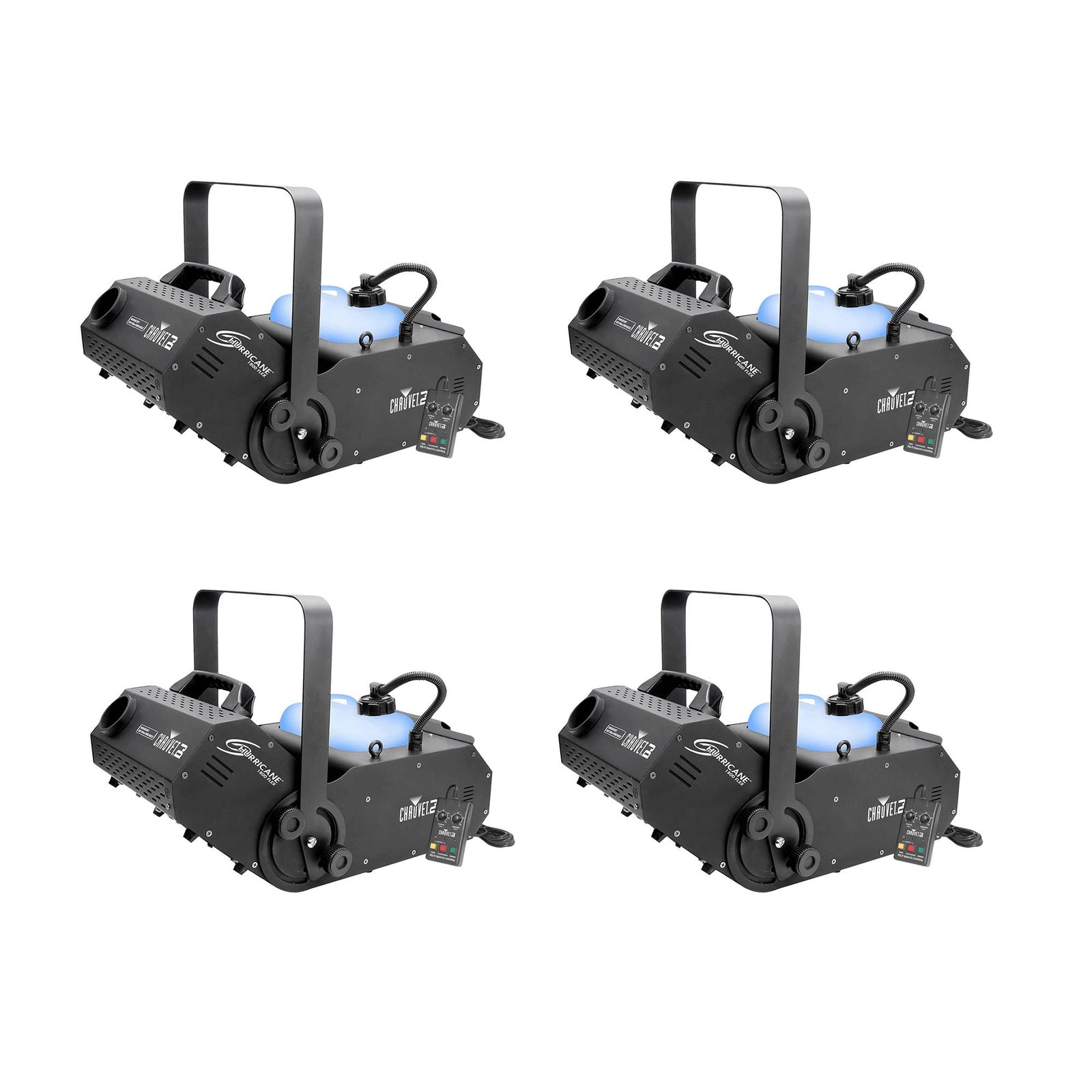 Chauvet DJ Hurricane 1800 H1800  Fog/Smoke Pro Machine w/Timer Remote  (4 Pack) - VMInnovations