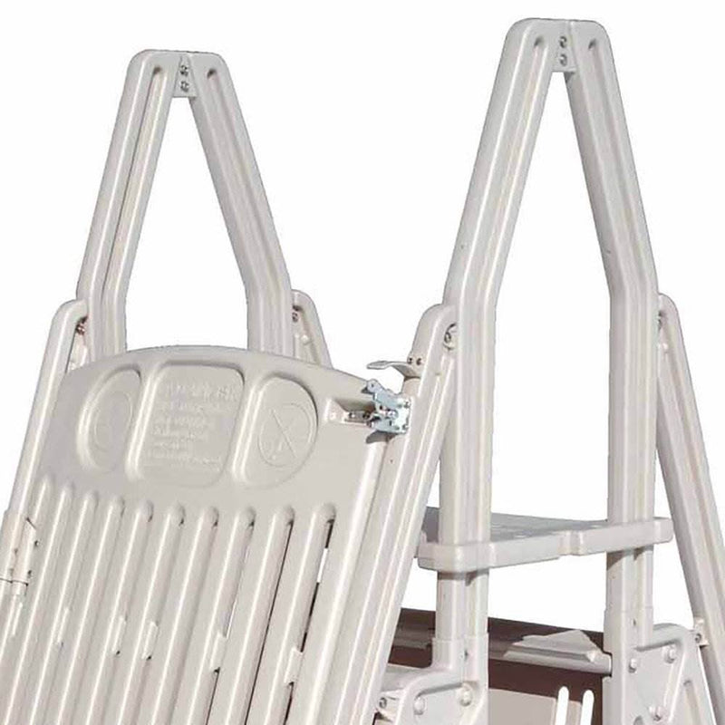Vinyl Works 30" In Step 48 - 56" Above Ground Swimming Pool Ladder (2 Pack)