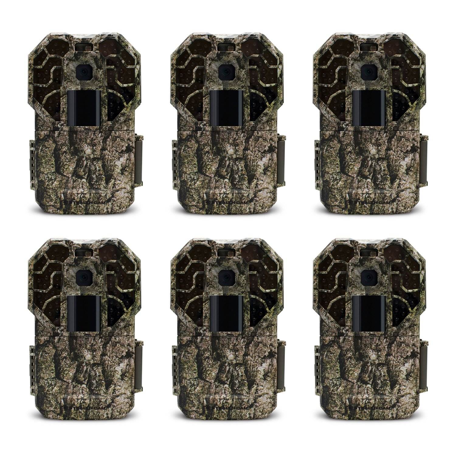 Stealth Cam G Series Camouflage Wildlife Scouting Hunting Trail Camera (6 Pack)