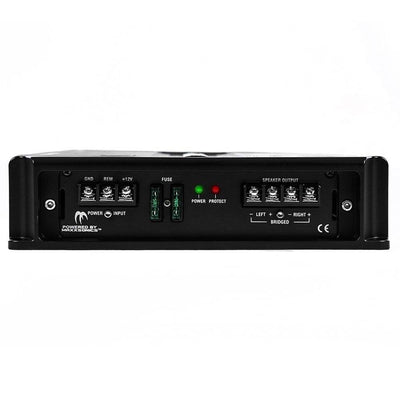 Crunch Power Drive 4000W 2 Channel Class AB Car Audio Power Amplifier (2 Pack)