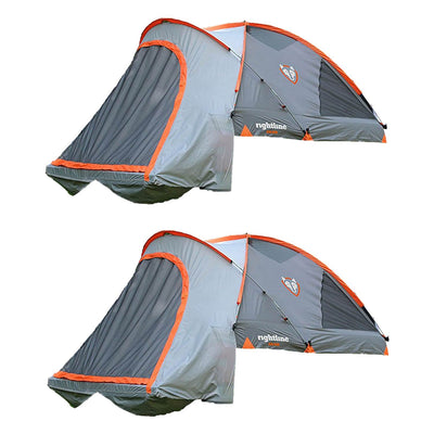 Rightline Gear Easy Setup Full Size Short Truck Bed Tent, 5.5 Feet (2 Pack)