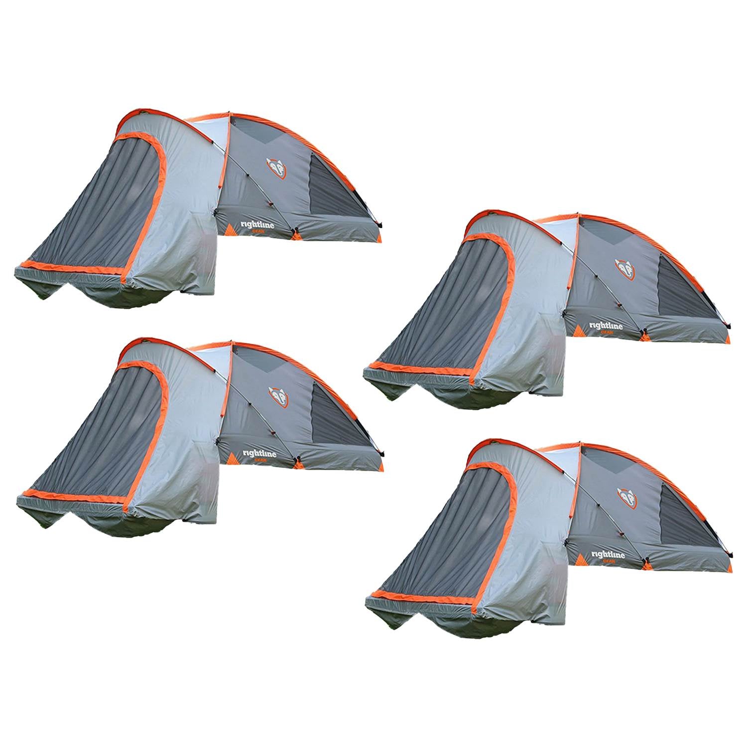 Rightline Gear  Easy Setup Full Size Short Truck Bed Tent, 5.5 Feet (4 Pack)