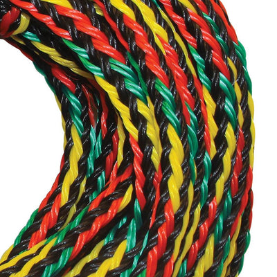 Airhead 4 Rider Towable Tube 60 Foot Tow Rope Boat Lake (6 Pack)