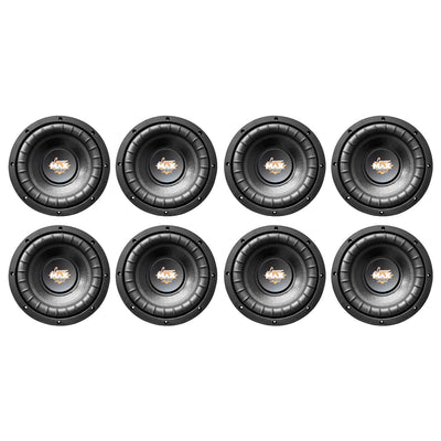 LANZAR MAX PRO 8" 800 WATT Power Car Audio Subwoofer Sub Woofer SVC (8 Pack) - VMInnovations