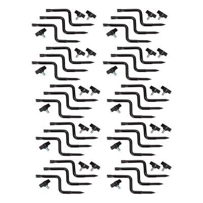 Moultrie 3-Piece EZ Tree Mounts For Trail Hunting Game Cameras (10 Pack)