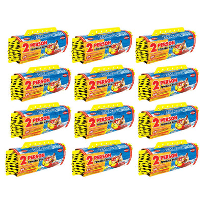 Airhead SPORTSSTUFF Towable Tube 2-Person 60-foot Tow Rope, 2375lbs (12 Pack)