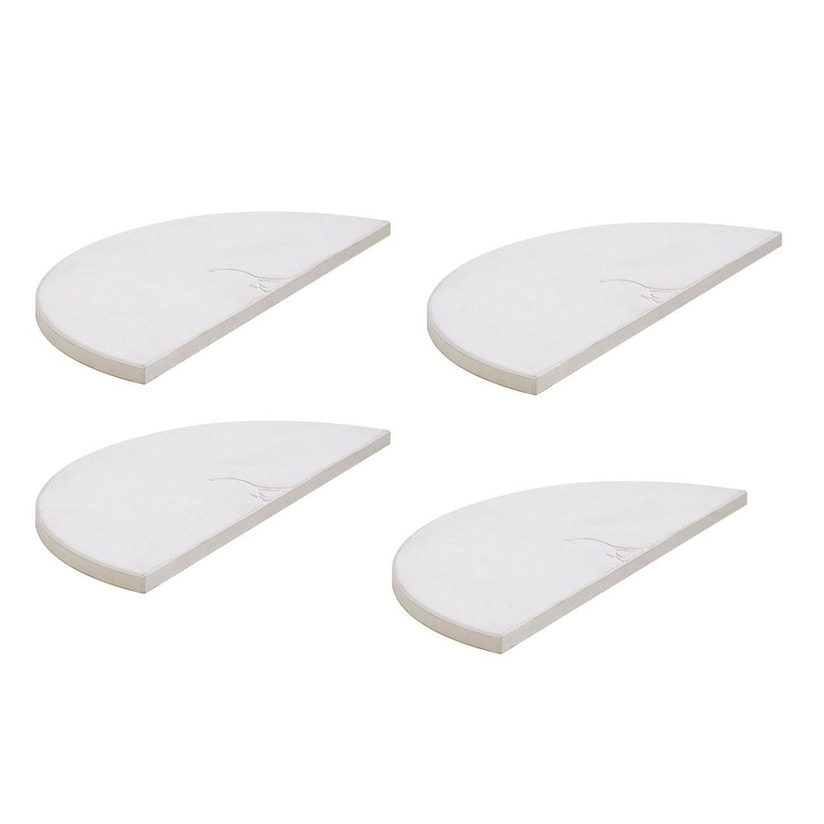 Kamado Joe Classic Joe 1/2 Moon Heat Deflector Plate Stone Cooking Rack (8 Pack)
