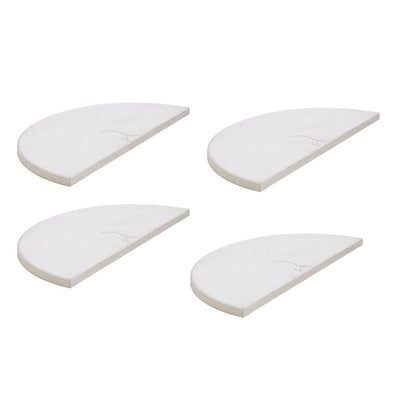Kamado Joe Classic Joe 1/2 Moon Heat Deflector Plate Stone Cooking Rack (8 Pack)