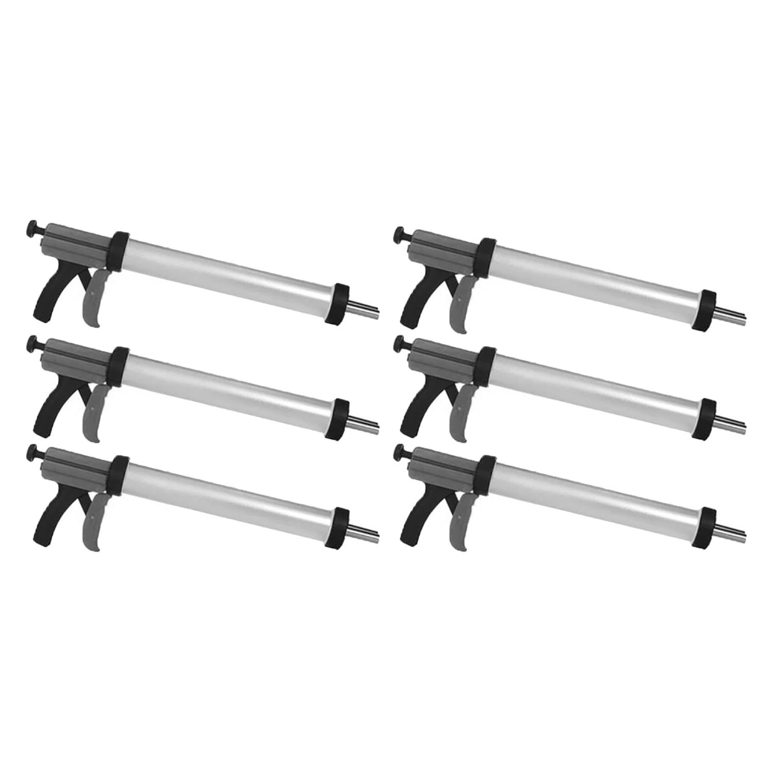 Weston Easy Squeeze Trigger 1.5 lb Original Jerky Gun w/ 2 Attachments (6 Pack)