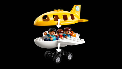 LEGO DUPLO 29 Piece Town Airport Travel Building Kit Toddler Playset (2 Pack)