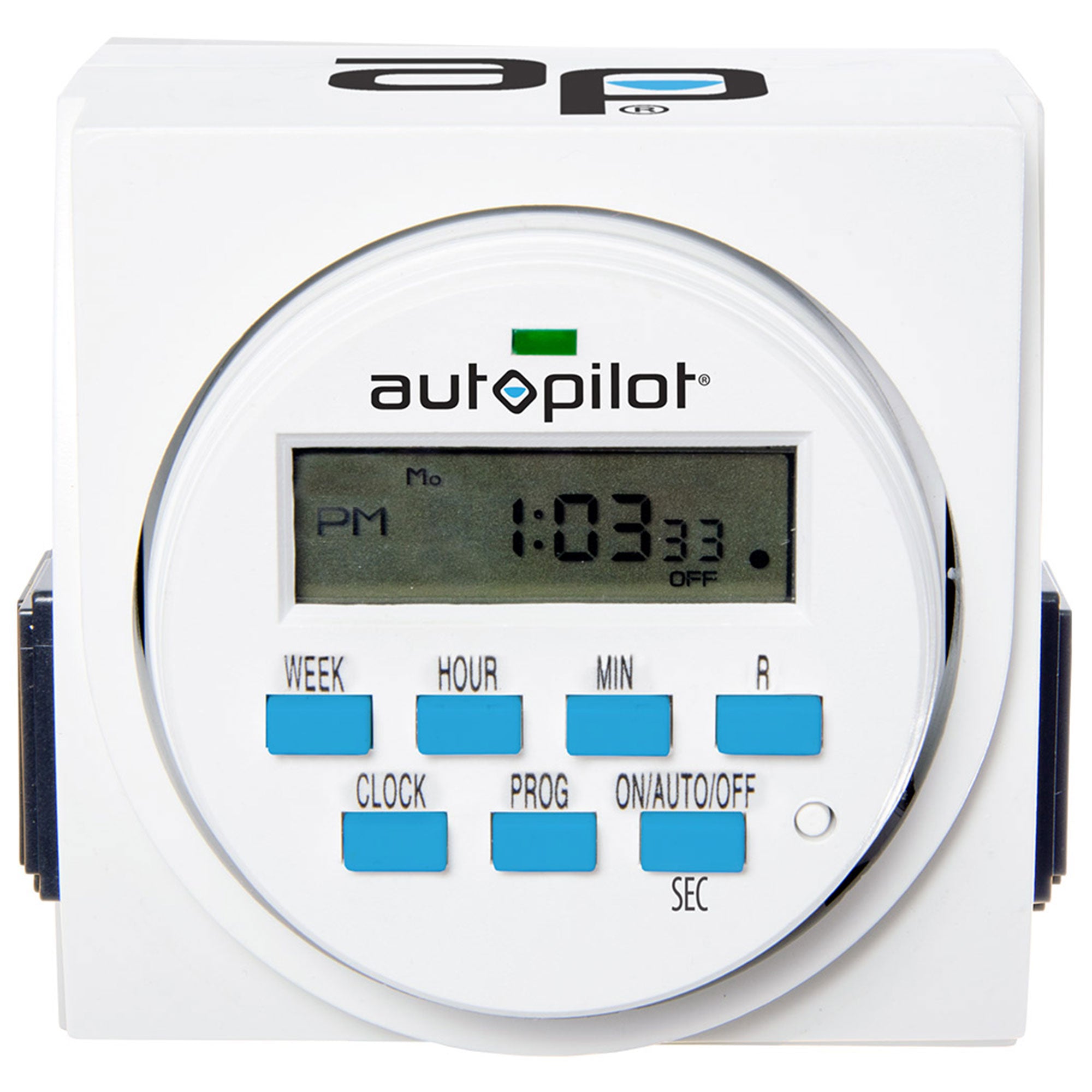 Autopilot 7 Day Dual Outlet Digital Programmable Timer Controller (12 Pack)
