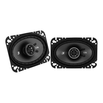 KICKER 43CSC464 4"x6" 4x6 300 Watt 4-Ohm 2-Way Car Audio Speakers (24 Speakers)