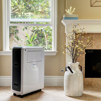 NewAir AC 12000 BTU Cooling Capacity Portable Air Conditioner, White (2 Pack)