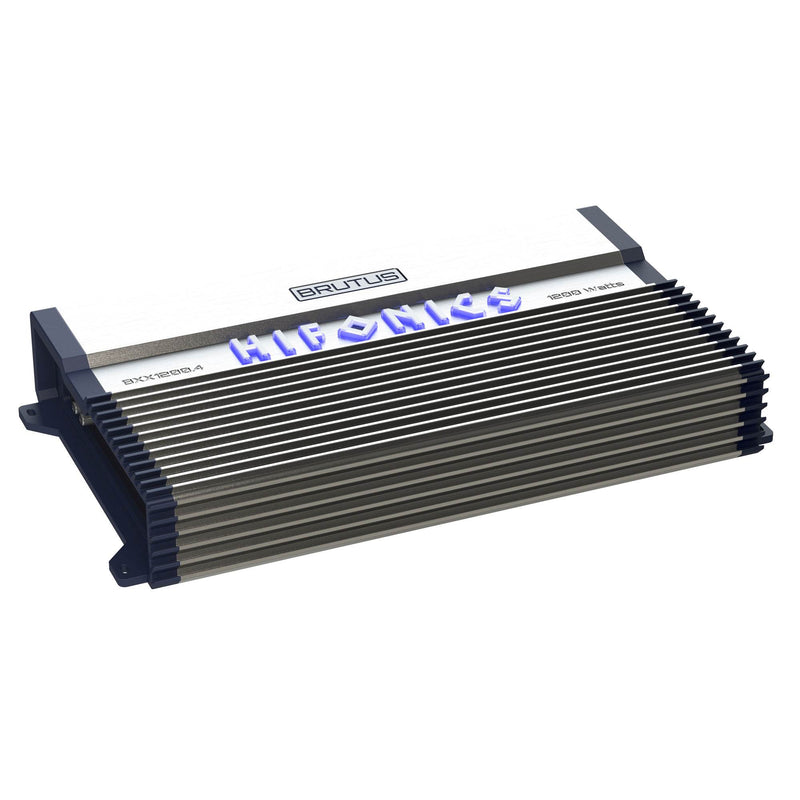 Hifonics BXX1200.4 Brutus 1200W RMS A/B 4 Channel Speaker Car Amplifier (4 Pack)