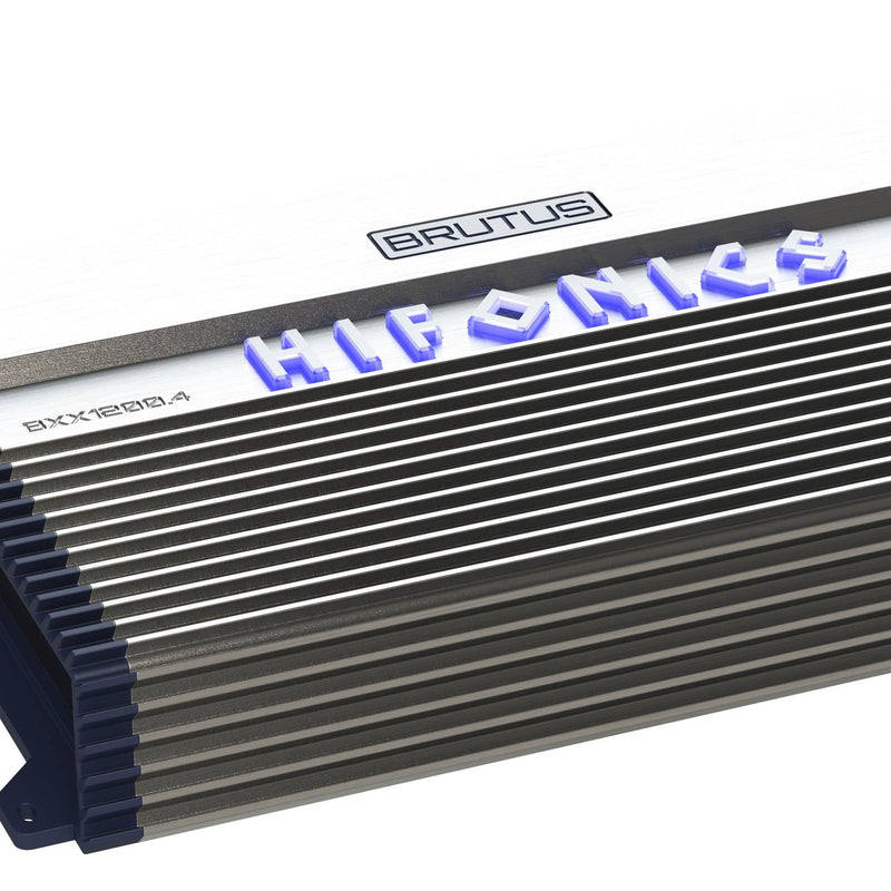 Hifonics BXX1200.4 Brutus 1200W RMS A/B 4 Channel Speaker Car Amplifier (4 Pack)