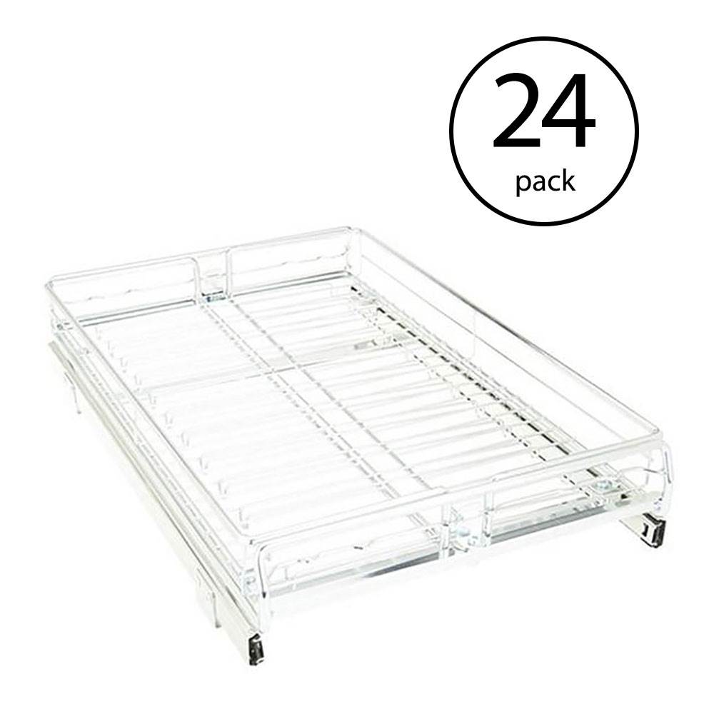 Origami Group 2SD-13 Kitchenware Household Sliding Cabinet Organizer (24 Pack)