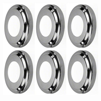 Swimline Replacement Ladder Stainless Steel Escutcheon Plate In Ground (6 Pack)