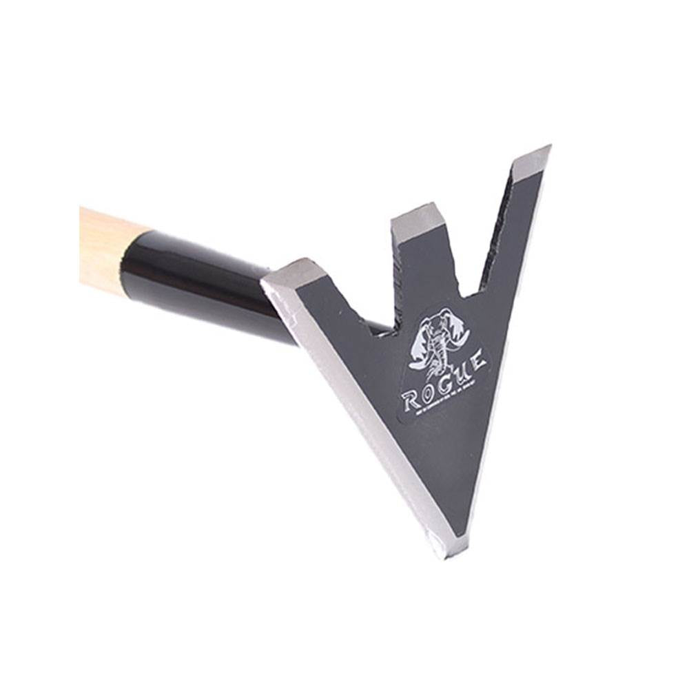 Rogue Hoe 60 Inch Handle 6.5 Inch Hardened Steel Garden Hoe Tool (Open Box)