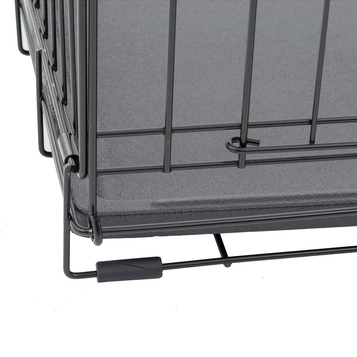 Lucky Dog 2 Door Dog Training Kennel with Removable Pan & Mat, Small (2 Pack)