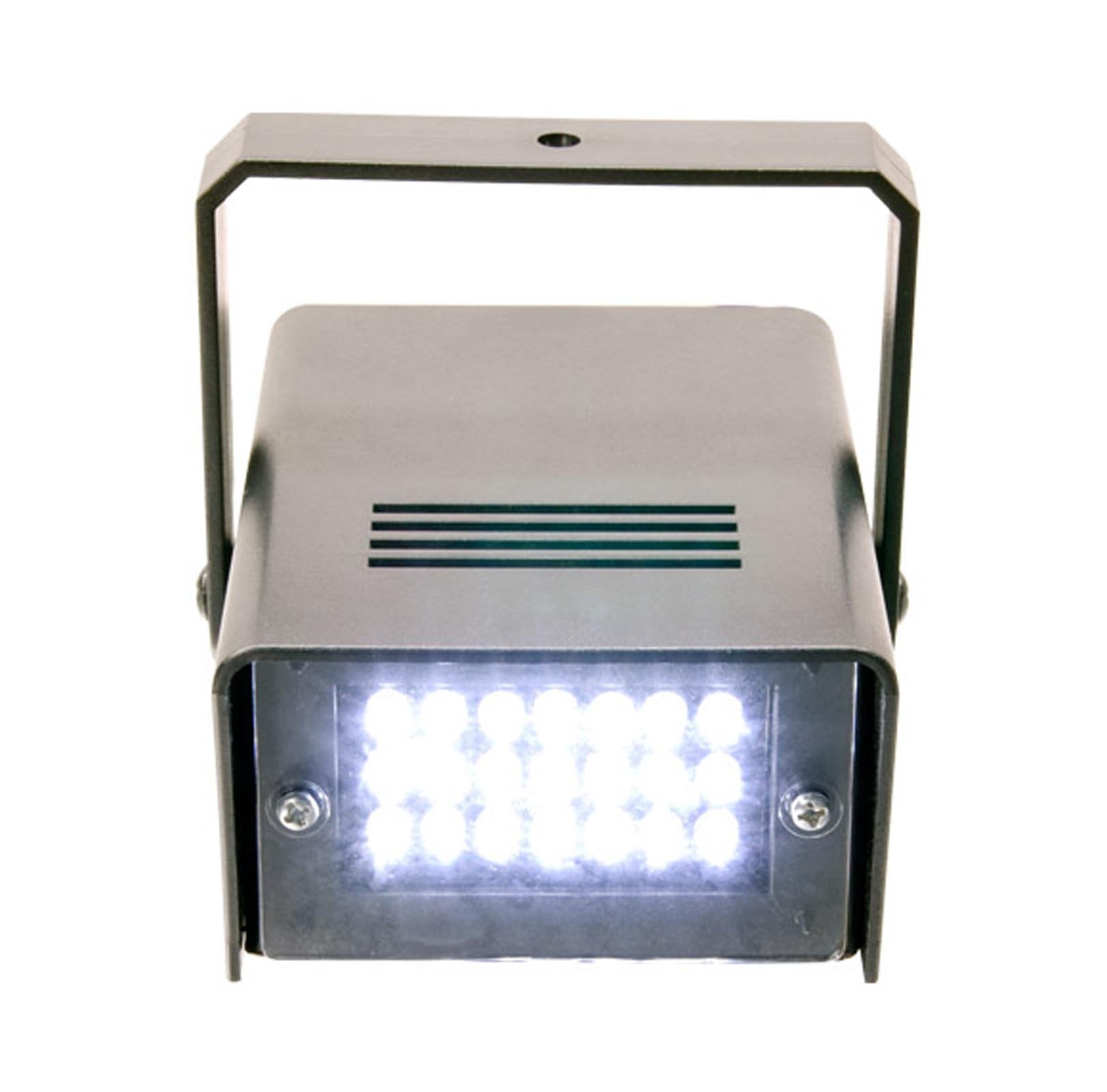 Chauvet DJ LED Adjustable 1-12 Flash/Sec Mini Strobe Club Light (Refurbished)