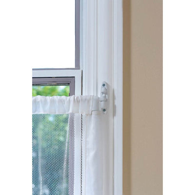 KidCo Adjustable 26 to 40 Inch Mesh Safety Window Child Guard, White (2 Pack) - VMInnovations