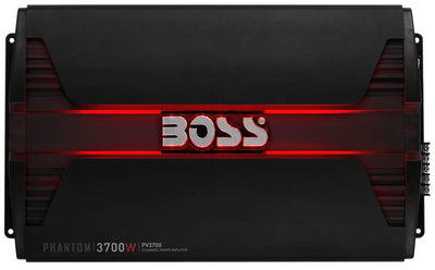 Boss 3700W 5 Channel Car Audio Amplifier Power LED Amp with Remote (4 Pack)