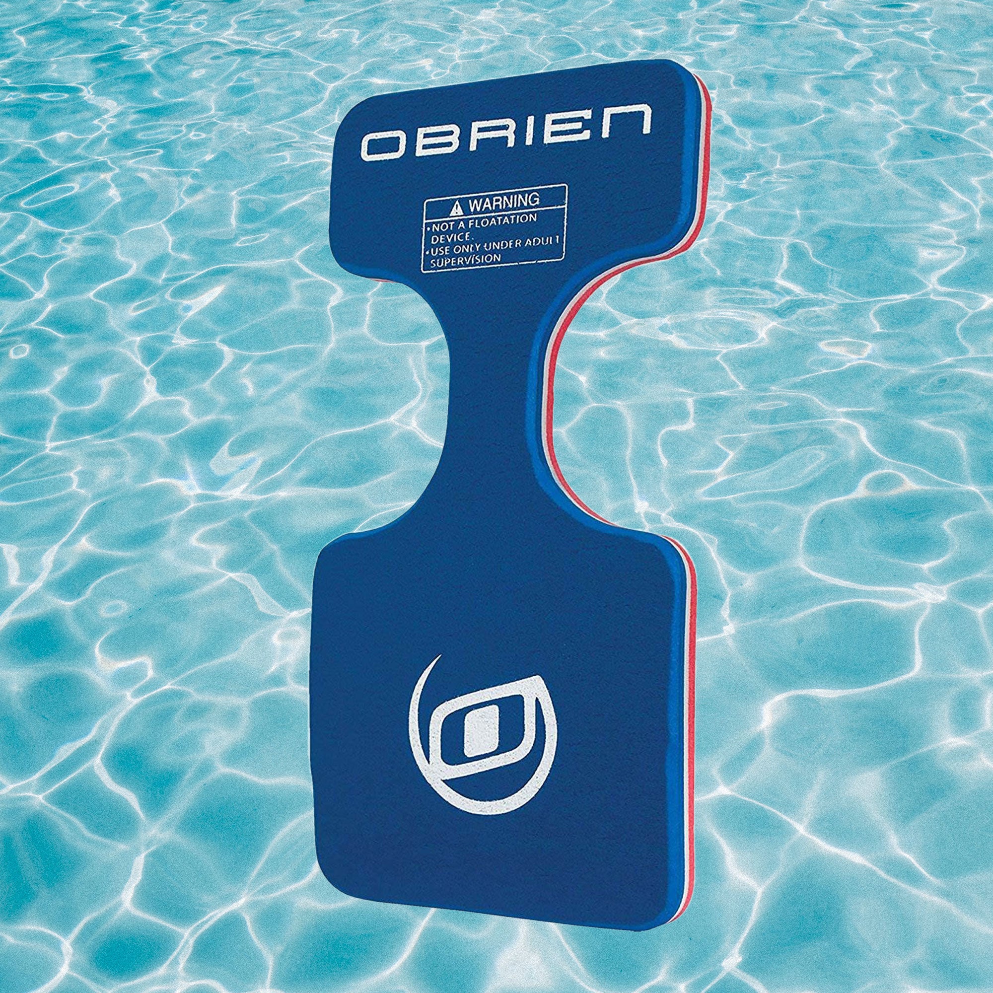 Obrien XL Thick Floating Foam Pool Water Saddle Swim Seat Chair, Blue (2 Pack)