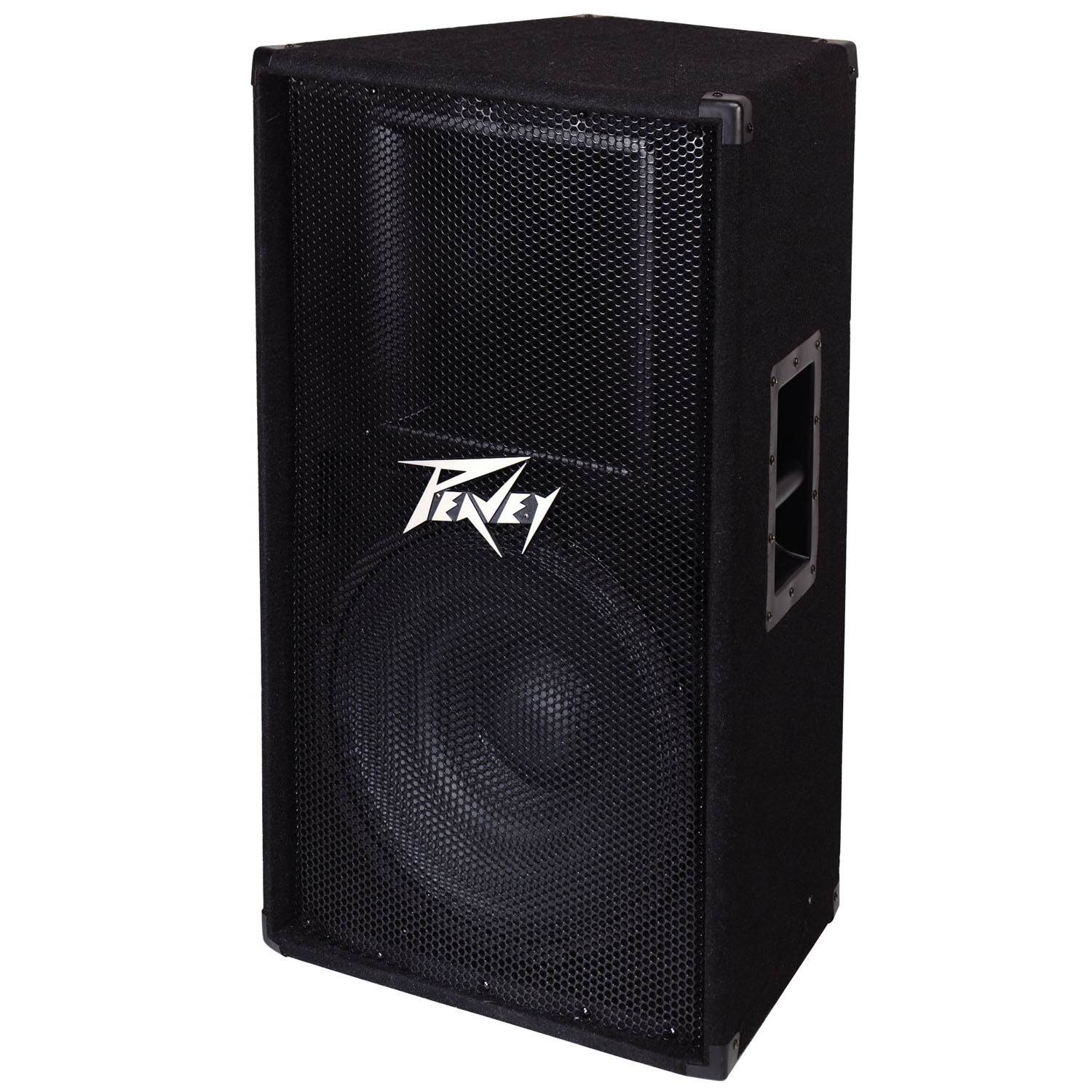 Peavey 2-Way 15" 800W Passive Carpeted Pro PA DJ Sound Speaker System (4 Pack)