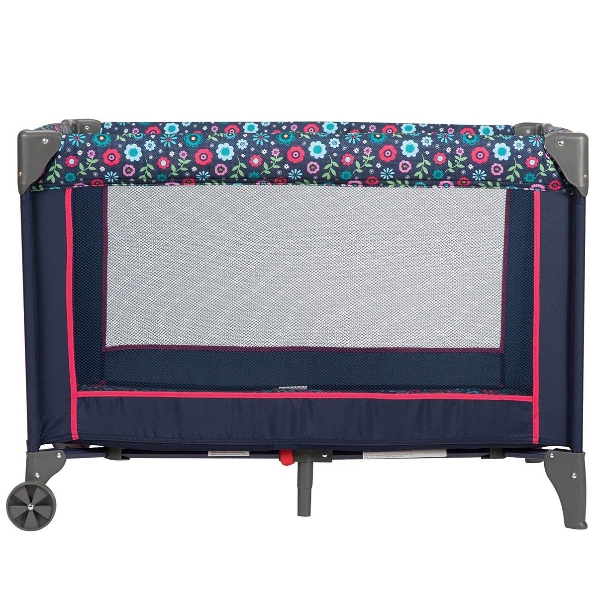 Cosco Funsport Compact Playpen Portable Infant Play Yard, Flower Garden (2 Pack)