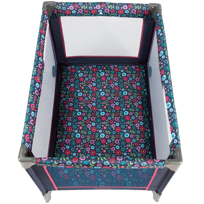 Cosco Funsport Compact Playpen Portable Infant Play Yard, Flower Garden (2 Pack)