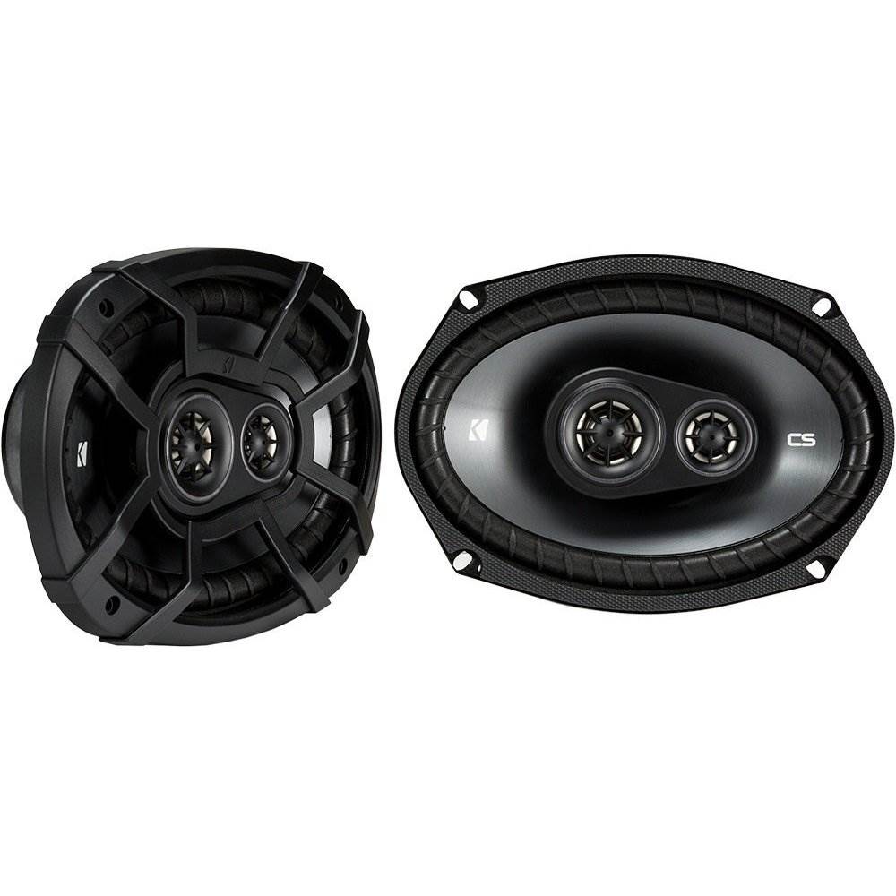 Kicker CSC693 6 x 9 Inch 450W 3 Way 4 Ohm Car Audio Speakers (4 Pairs)