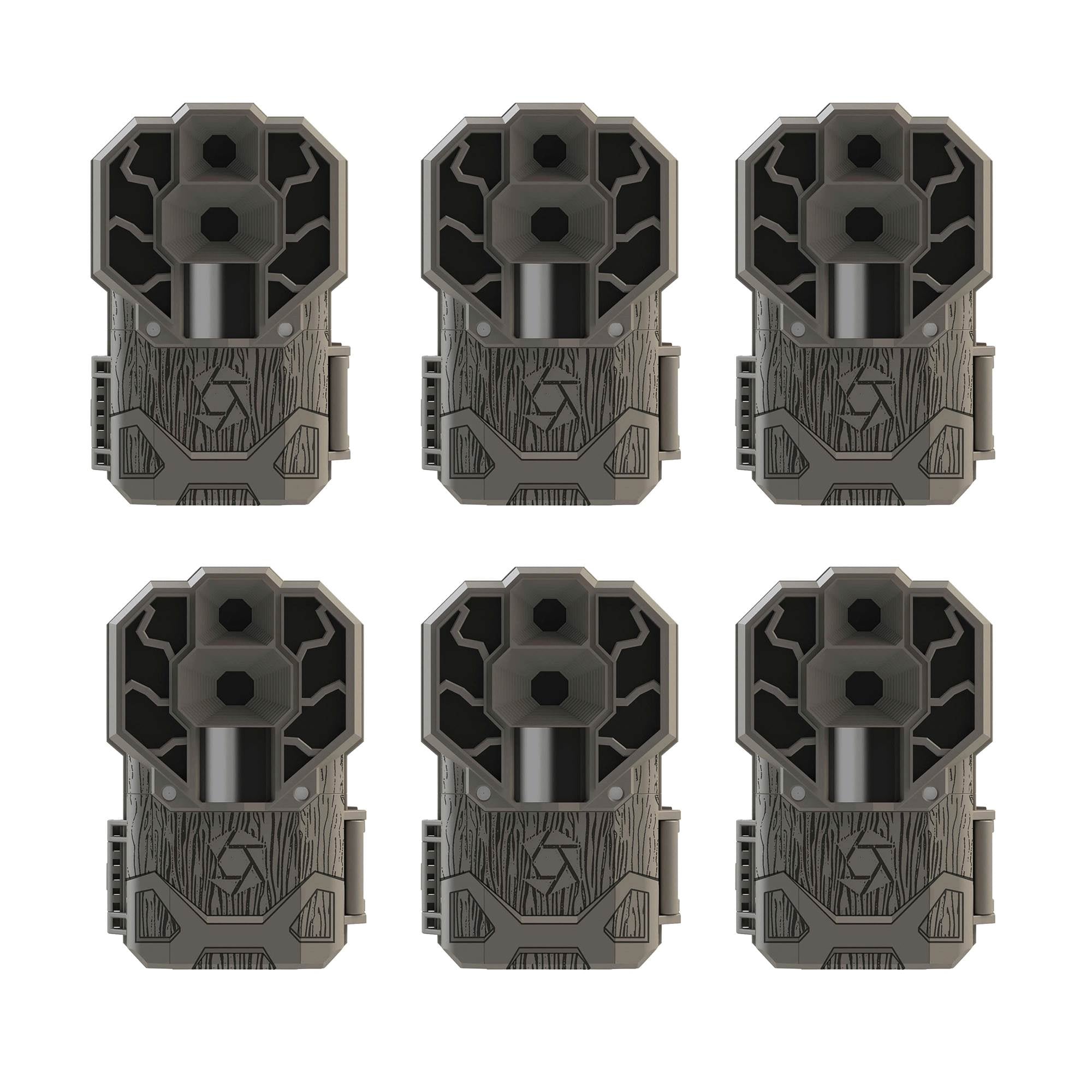Stealth Cam 30MP Ultra High Res 4K HD No Glo IR Game Trail Hunt Camera (6 Pack) - VMInnovations