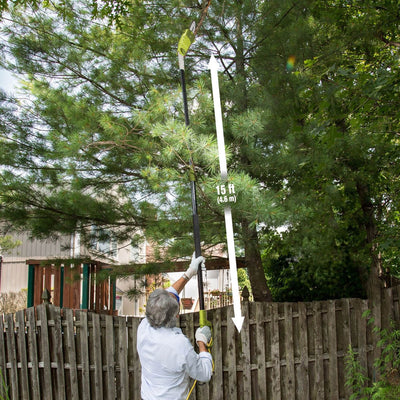 Sun Joe 8" 6.5 Amp Electric 9.4' Telescoping Multi Angle Pole Chainsaw (4 Pack)