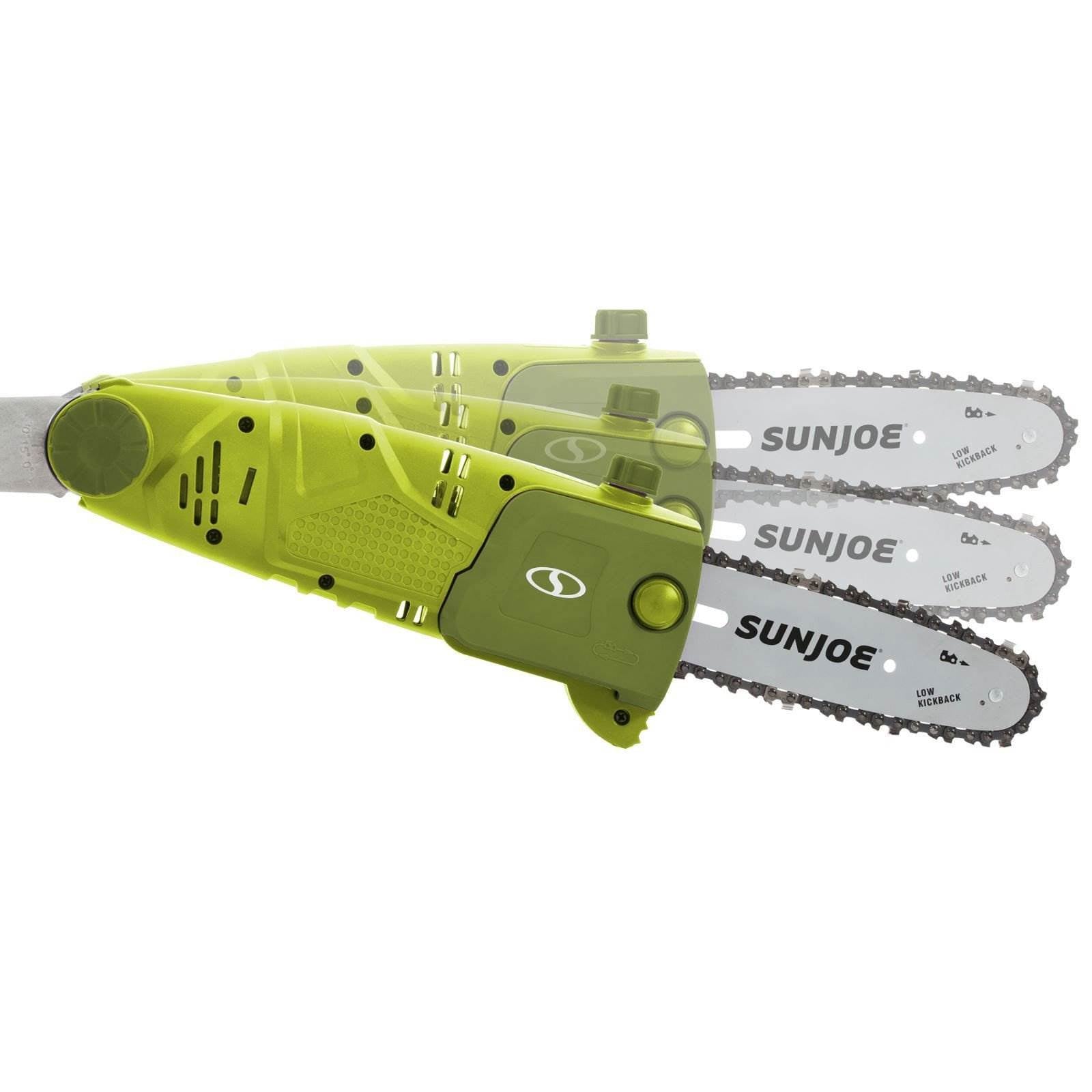 Sun Joe 8" 6.5 Amp Electric 9.4' Telescoping Multi Angle Pole Chainsaw (4 Pack)