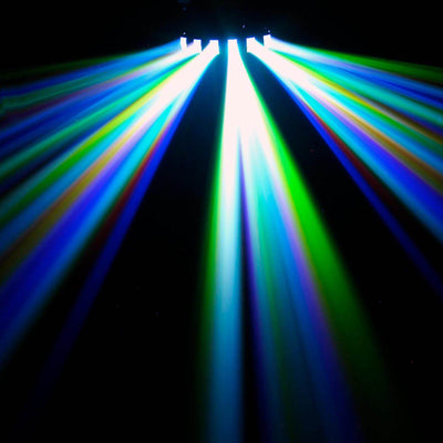 Chauvet DJ Derby X DMX Multi-Colored LED RGB Strobe DJ Lighting Effect (4 Pack)