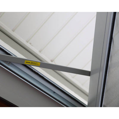 Larson Envision Series Fullview Low E Left Hinged 36" Aluminum Storm Door, White