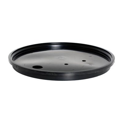 Active Aqua 55 Gallon Drum Hydroponic Reservoir w/ Pre-Drilled Solid Lid, 2 Pack