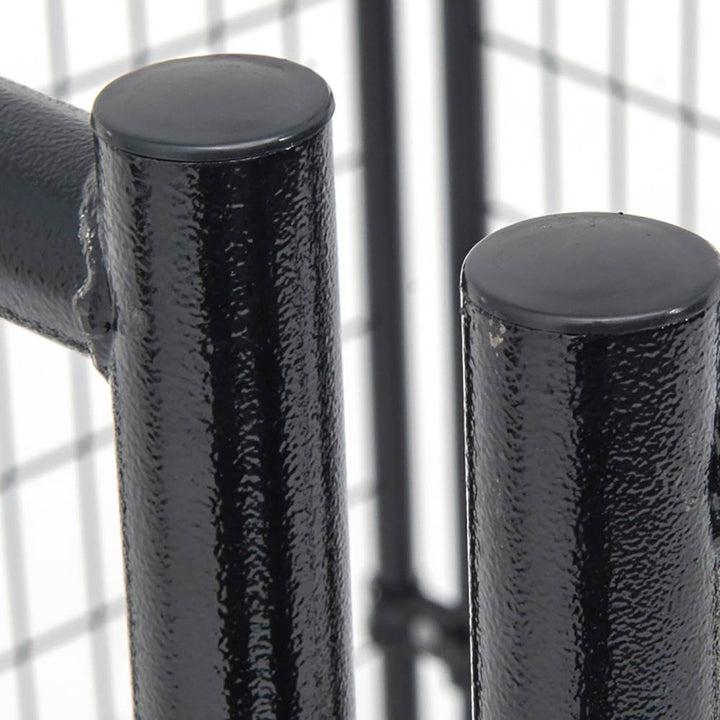 Lucky Dog Uptown Outdoor Covered Kennel Heavy Duty Dog Cage Pen (3 Pack) - VMInnovations