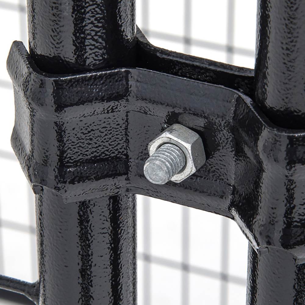 Lucky Dog Uptown Outdoor Covered Kennel Heavy Duty Dog Cage Pen (3 Pack) - VMInnovations